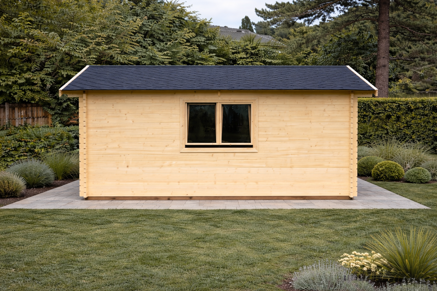 5m x 5m Log Cabin | Premium 44mm Garden Cabin UK