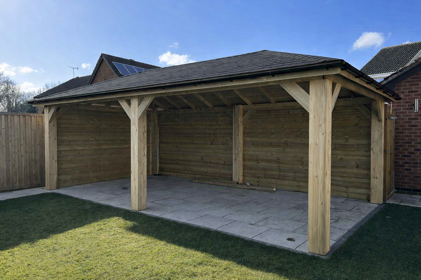 The Heritage Garden Retreat Gazebo – Enclosed Shiplap Edition | Delivery & Installation Included