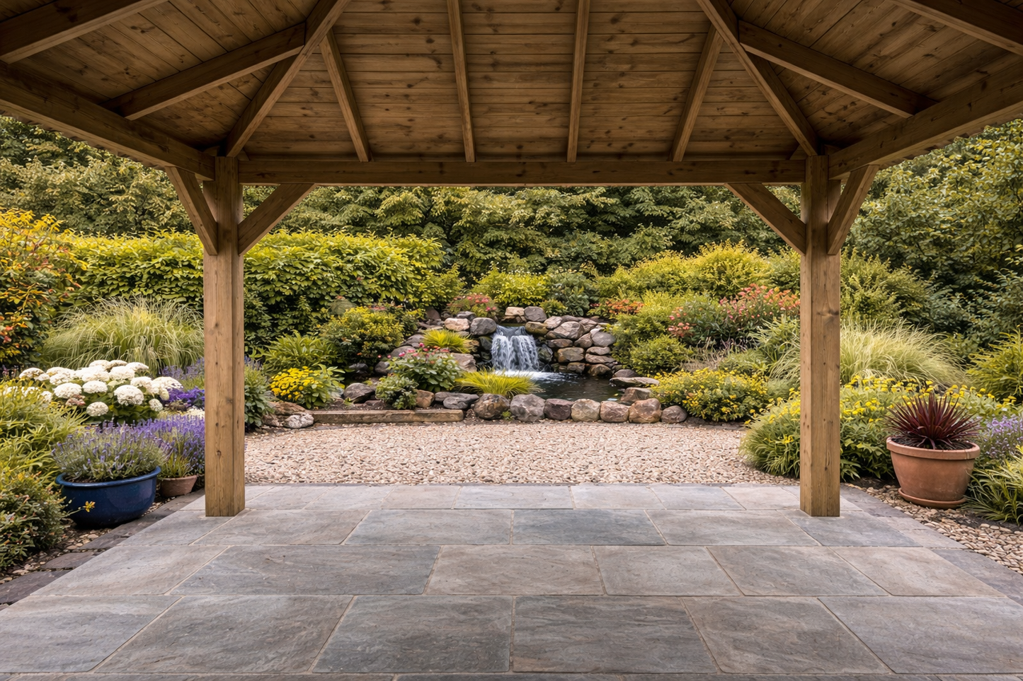 The Heritage Garden Retreat Gazebo – 6 Post Design | Handcrafted & Installed