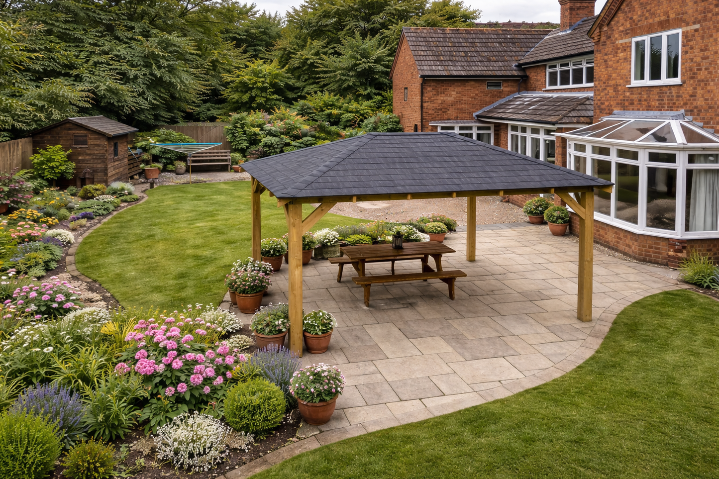 The Heritage Garden Retreat Gazebo / Delivery and installation INCLUDED