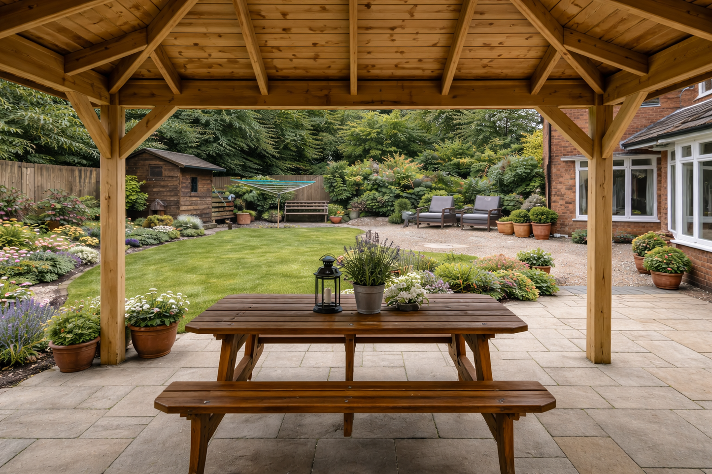 The Heritage Garden Retreat Gazebo / Delivery and installation INCLUDED