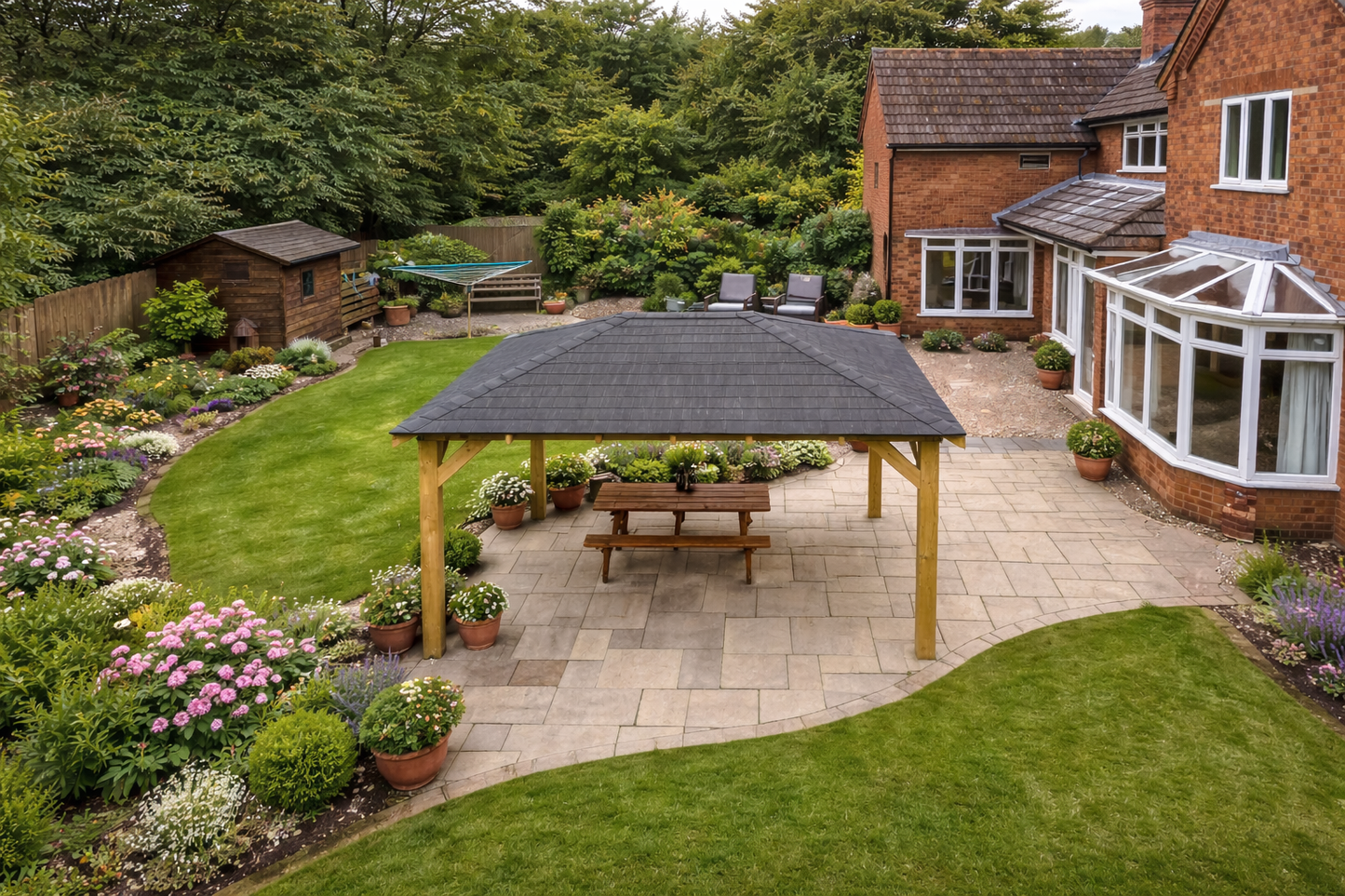 The Heritage Garden Retreat Gazebo / Delivery and installation INCLUDED