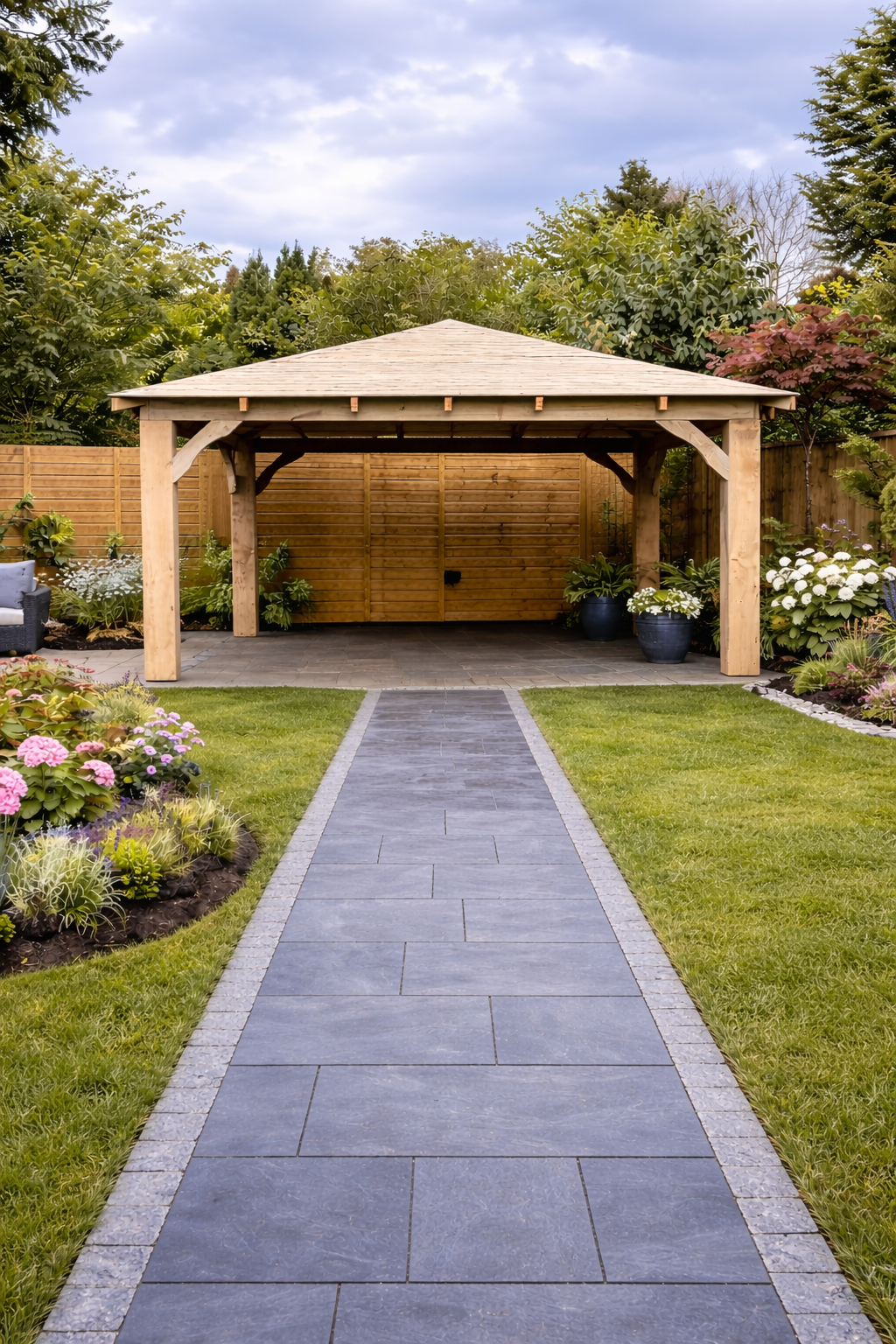 Heritage Garden Retreat Gazebo | Felt-Free Roof, Handcrafted & Installed