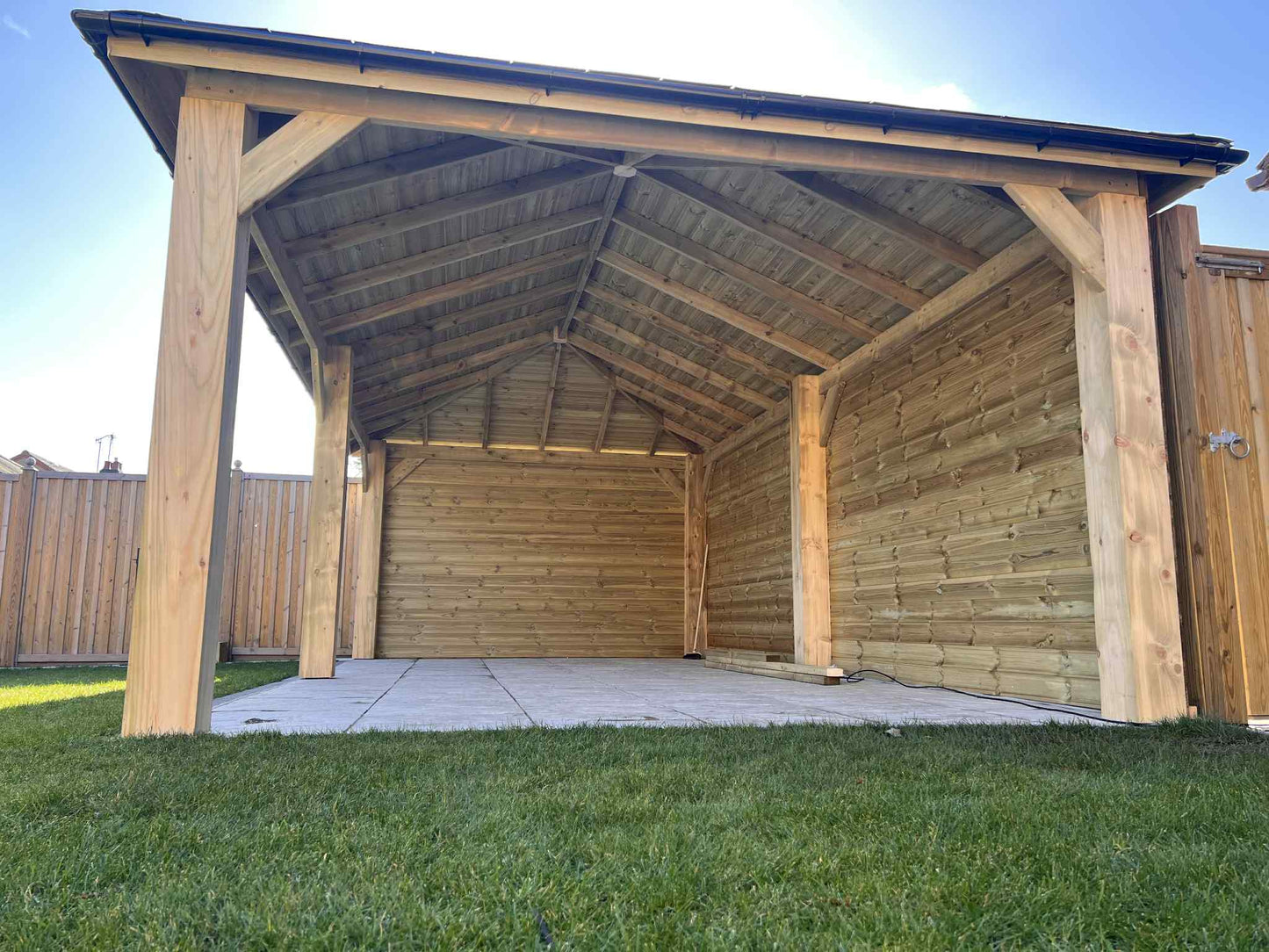 The Heritage Garden Retreat Gazebo – Enclosed Shiplap Edition | Delivery & Installation Included